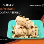 Sugar Dry Fruits Pootharekulu 10 Piece